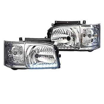 ハイエース200系ヘッドライト クリアレンズ 2個セット 200系 ハイエース 1型 2型 純正タイプ クリア ヘッド ライト